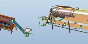 Raw Nut Cleaning Machine