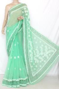 Chikan Embroidered Sarees