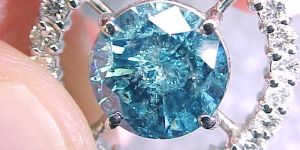 Treated Blue Diamond