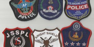 Police Cloth Badges