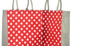 Jute Polka Dots Bags