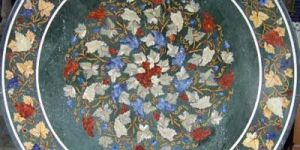 Green Marble Table Top