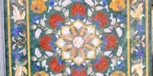 Green Marble Table Top