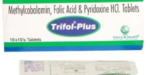 Methyl Cobalamine, Pyridoxine and Folic Acid Tablets