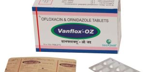 Vanflox-oz (ofloxacin 200mg + Ornidazole 500mg)