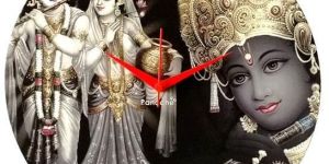 Lord Krishna Printing Wall Clock