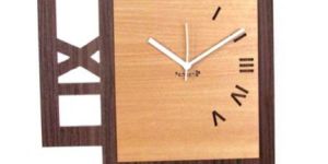 Square Pendulum Wall Clock