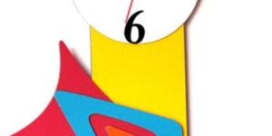 Color Full Wall Clock