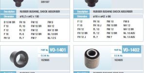 under Chassis Rubber Parts