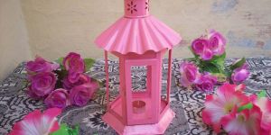 Metal Candle Lantern