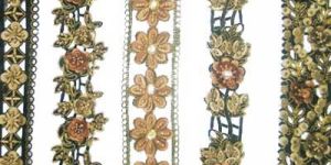 Organza Designer Embroidered Lace