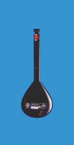 VOLUMETRIC FLASK AMBER COLOUR