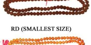 Rudraksha Style Wooden Beads