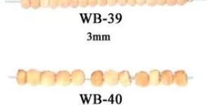 Natural Finish Wooden Round Beads