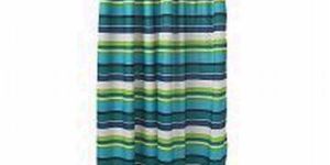 Cotton Multicolor Striped Curtain