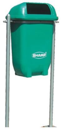 Plastic Supreme Splb 50L Pole Mounted Litter Bin
