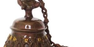 Temple Bell with Lord Ganesh by Aakrati