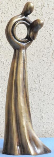 Vintage Handmade Abstract Modern Art Statue Figurine Decorative Sculpture