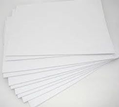 White Printing Paper Sheet