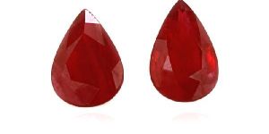 Burmese Ruby Heated Pair