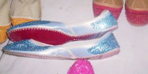 Ladies Plain Back Open Ethnic Jutti