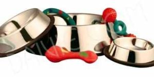 Anti Skid Embossed Dog Bowl