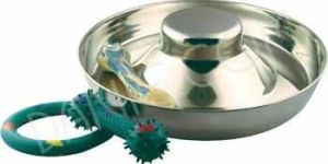 Stainless Steel Flying Saucer Puppy Dish