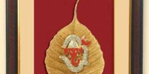 Artistic Leaf Ganesh
