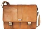 Hidesign Leather Tan Briefcase