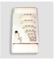 White Flakiness Gauge