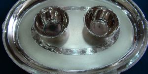 Silver Tray Set