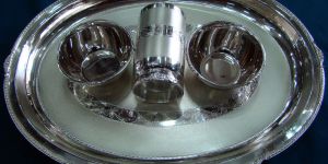 Silver Tray Set