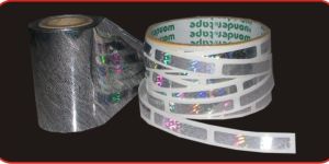 PVC Silver Hologram Scratch Sticker