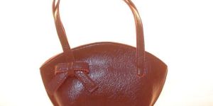 Ladies Modern Brown Leather Handbag