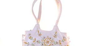 Ladies Cotton Embroidery Hand Bag