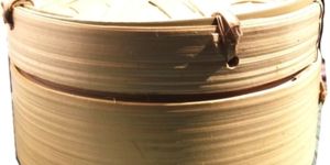 Dim Sim Bamboo Basket