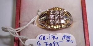 Gents Engagement Diamond Ring