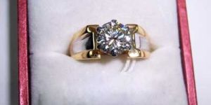 Gents Engagement Diamond Ring