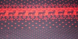 Flat Knitted Jacquard Throws