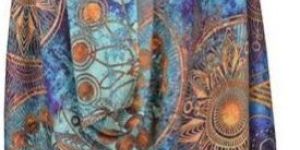 Ladies Digital Printed Linen Scarves