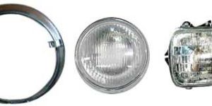 Motorcycle Headlight Assembly