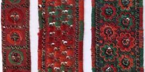 Dark Chart, Embroidered Lace