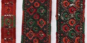 Dark Chart, Embroidered Lace