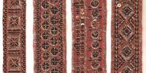 Dark Chart, Embroidered Lace