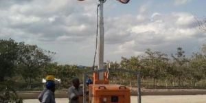 Trolley Mounted Lighting Tower