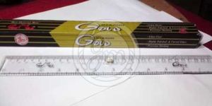 Gold Plastic Ruler