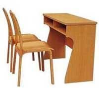 Two Seater School Bench