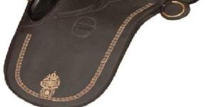 Leather Stock Saddle