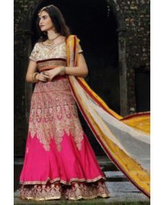 Georgette Lehenga