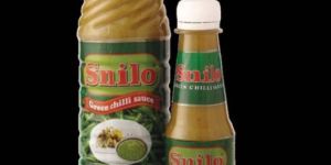 Green Chilli Sauce Bottle